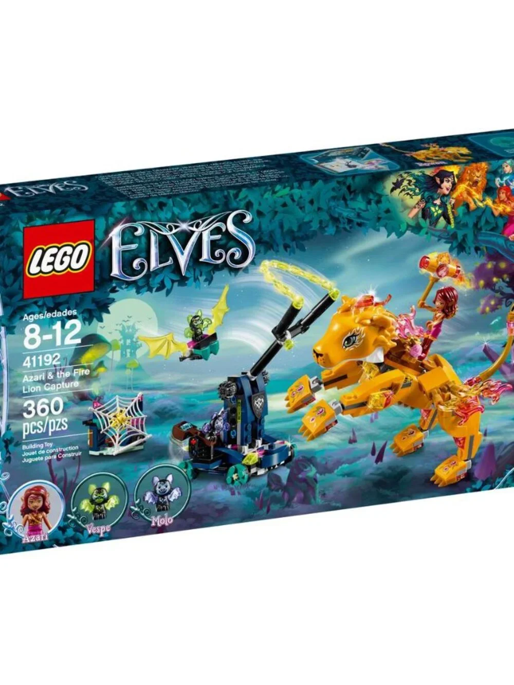 LEGO Elves Set 41192: Azari & the Fire Lion Capture